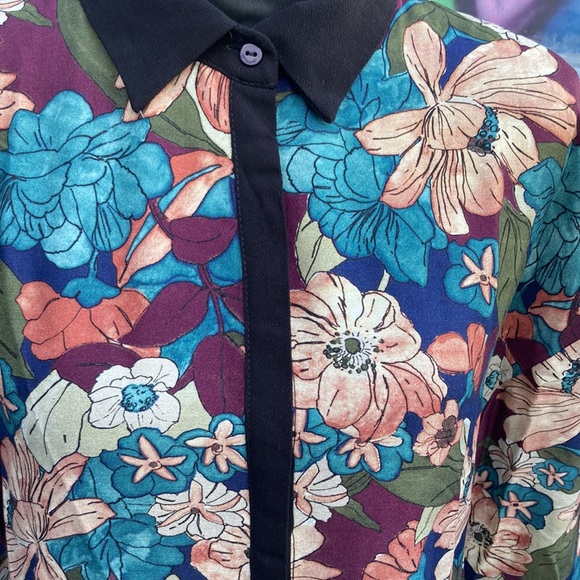 Zara Floral Shirt Dress with Pockets - Picture 15 of 16